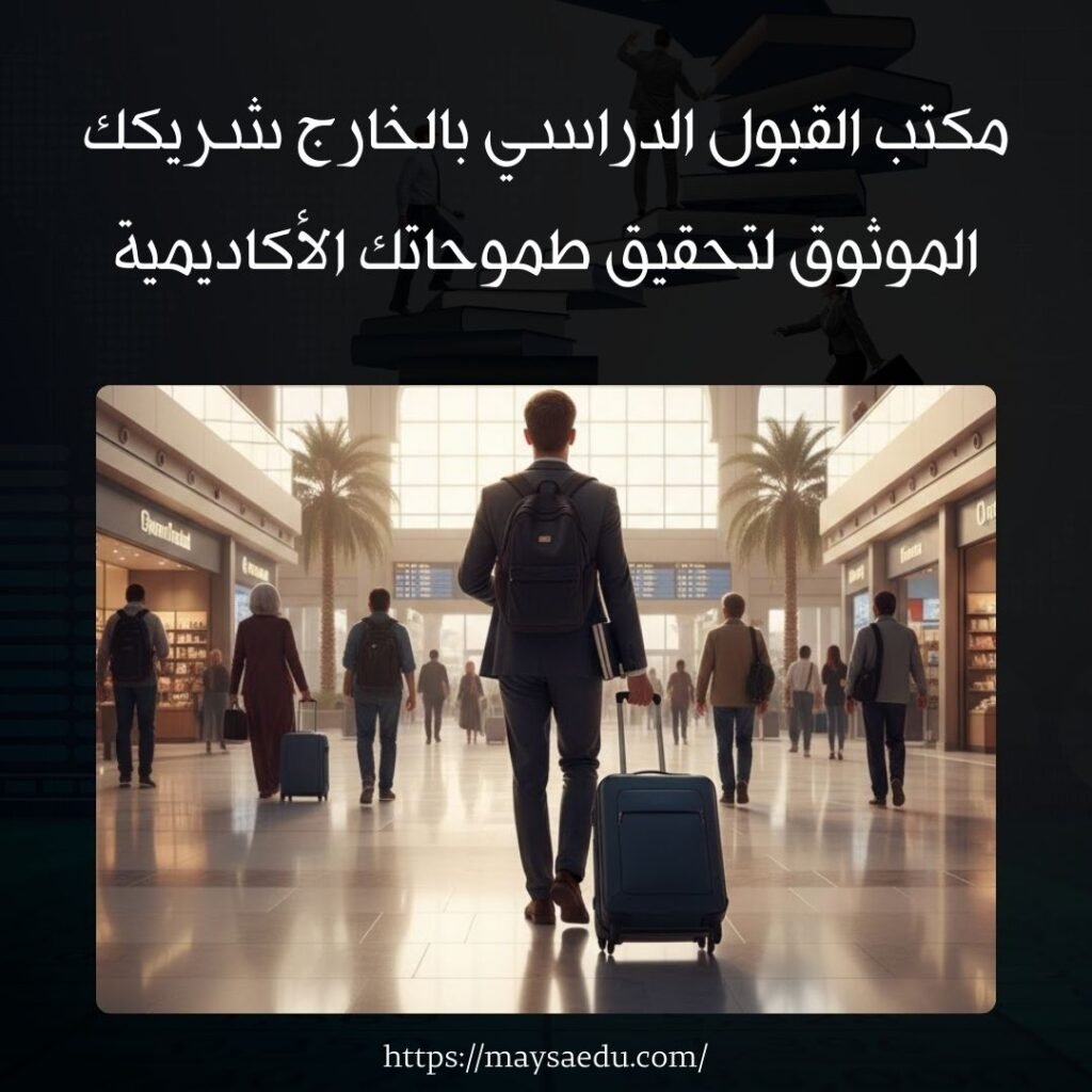 مكتب القبول الدراسي بالخارج شريكك الموثوق لتحقيق طموحاتك الأكاديمية